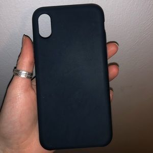Navy Blue iPhone X/XS case